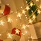 Star String Lights 10FT 20 LED Fairy Lights, Battery Operated, Waterproof, Warm White, Indoor/Outdoor for Bedroom, Party, Wedding, Christmas Tree Decoration (Warm White)
